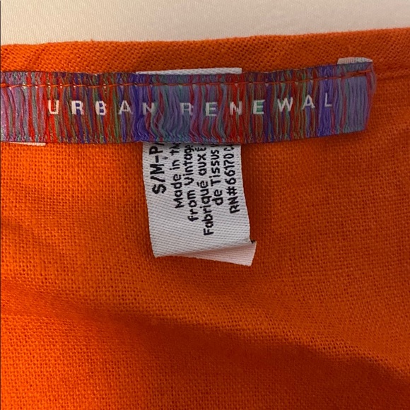 Orange halter top - Picture 3 of 3